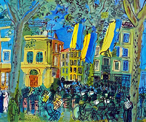 L'orchestre à Arles (Raoul Dufy,1926)